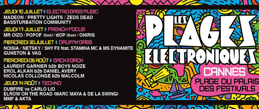 Photos Plages Electroniques 2014